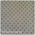 beige mit grau-weißen Kreisen, Baumwollstoff (5mm)